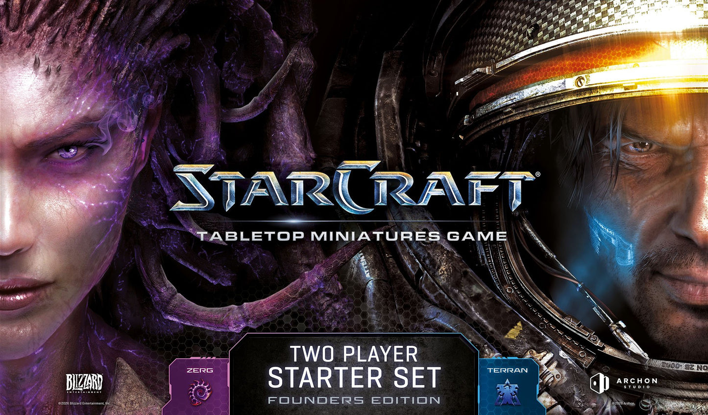 STARCRAFT® TWO PLAYER STARTER SET FOUNDERS EDITION