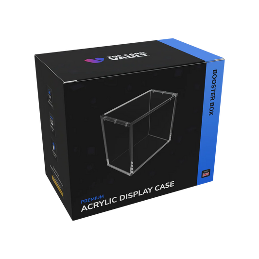 The Card Vault Premium Acrylic Case - Pokemon Booster Box (English)