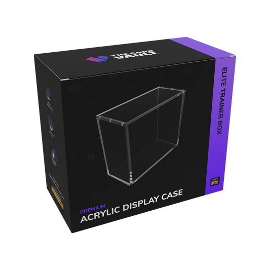 The Card Vault Premium Acrylic Case - Pokemon Elite Trainer Box (English)