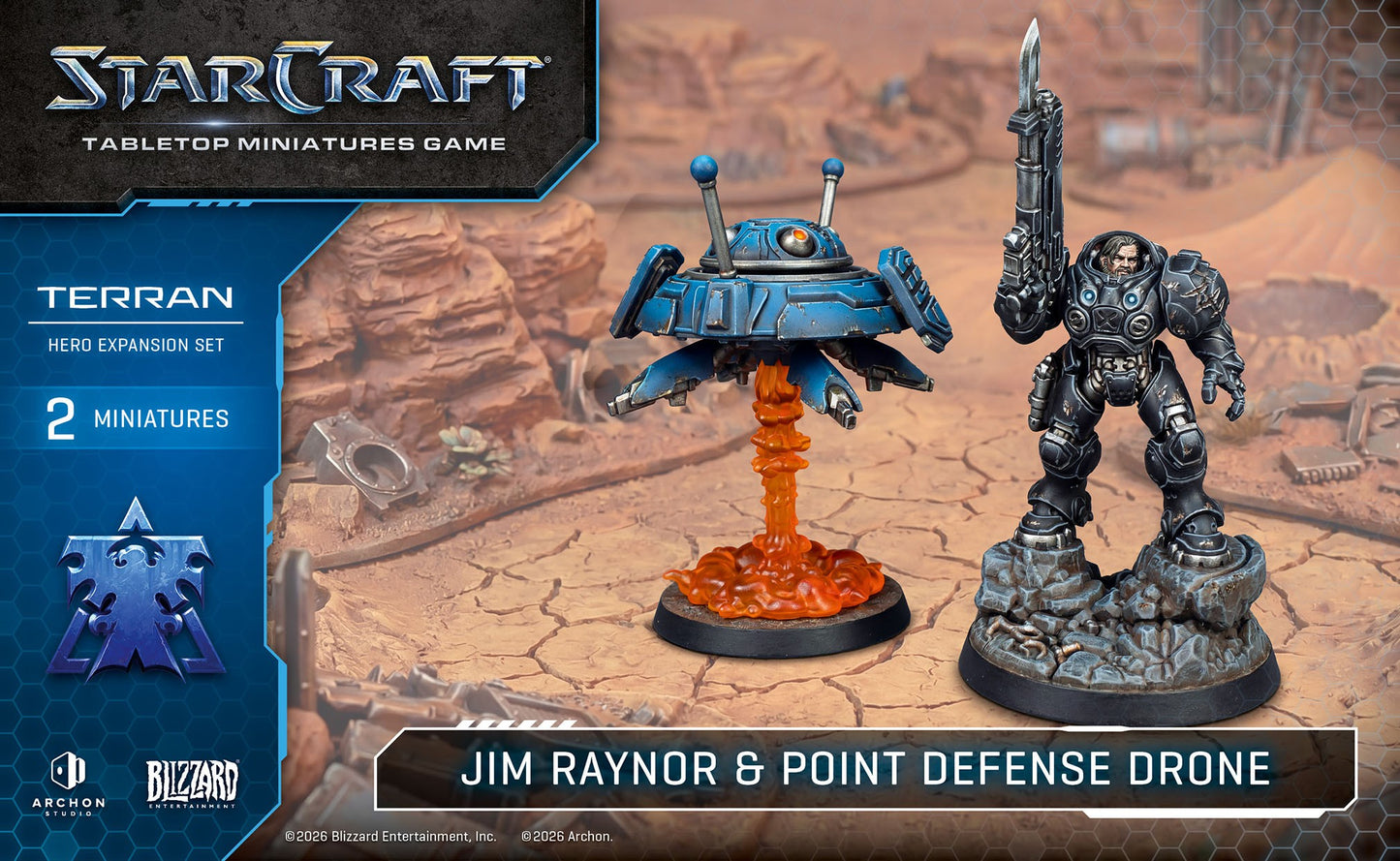 StarCraft® Jim Raynor & Point Defense Drone