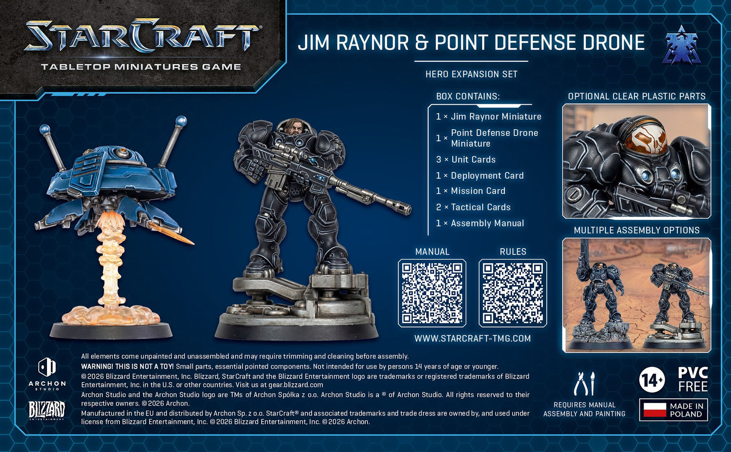 StarCraft® Jim Raynor & Point Defense Drone