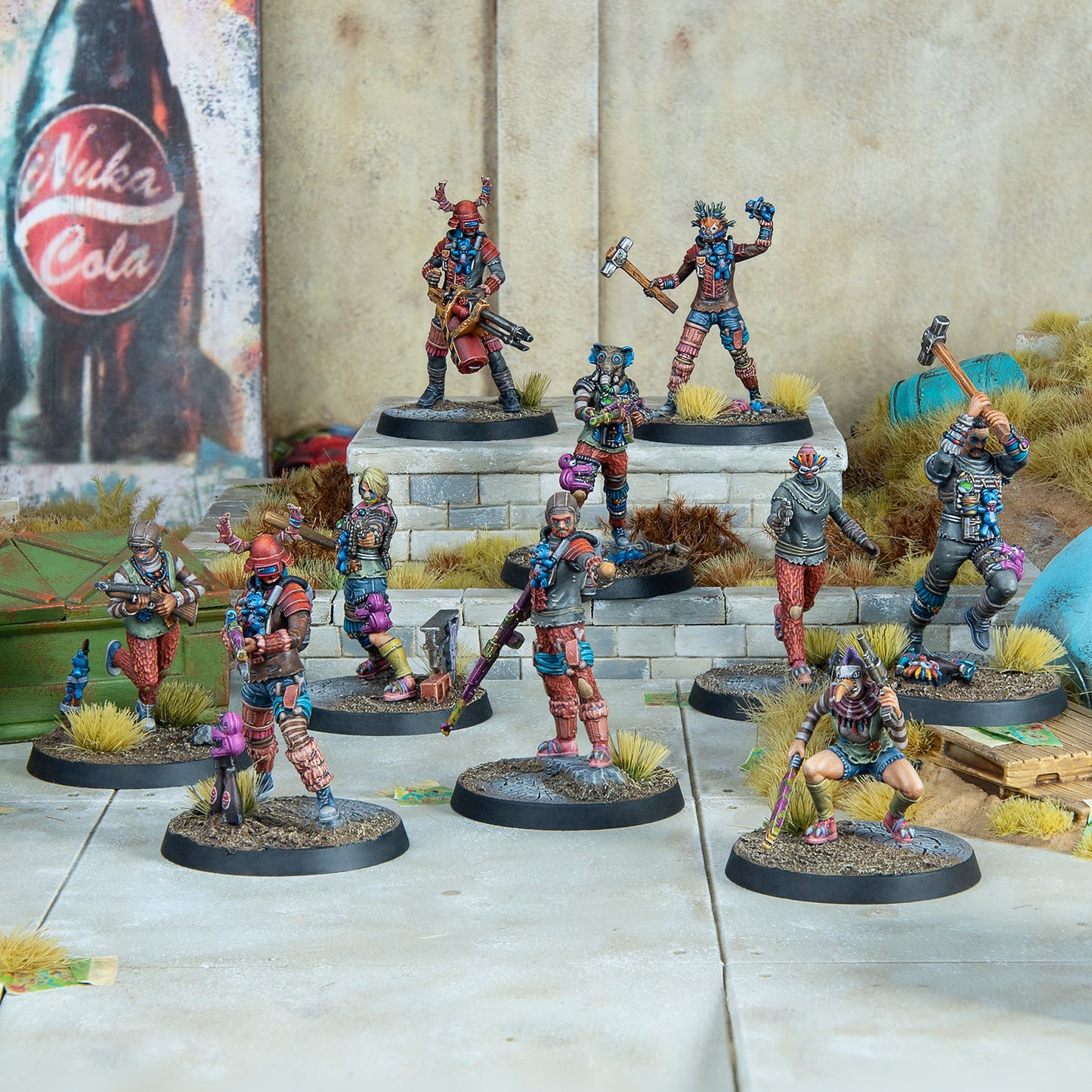 Fallout: Miniatures  - Raiders: The Pack