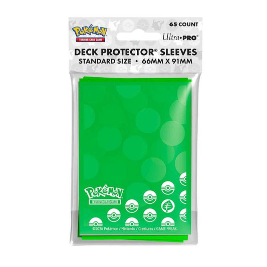 Pokémon Energy Deck Protector Sleeves - Grass Type (65ct)