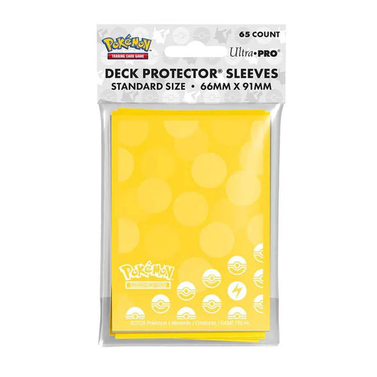 Pokémon Energy Deck Protector Sleeves - Lightning Type (65ct)