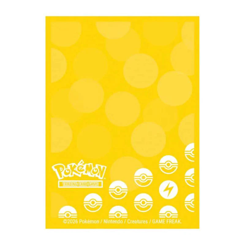 Pokémon Energy Deck Protector Sleeves - Lightning Type (65ct)