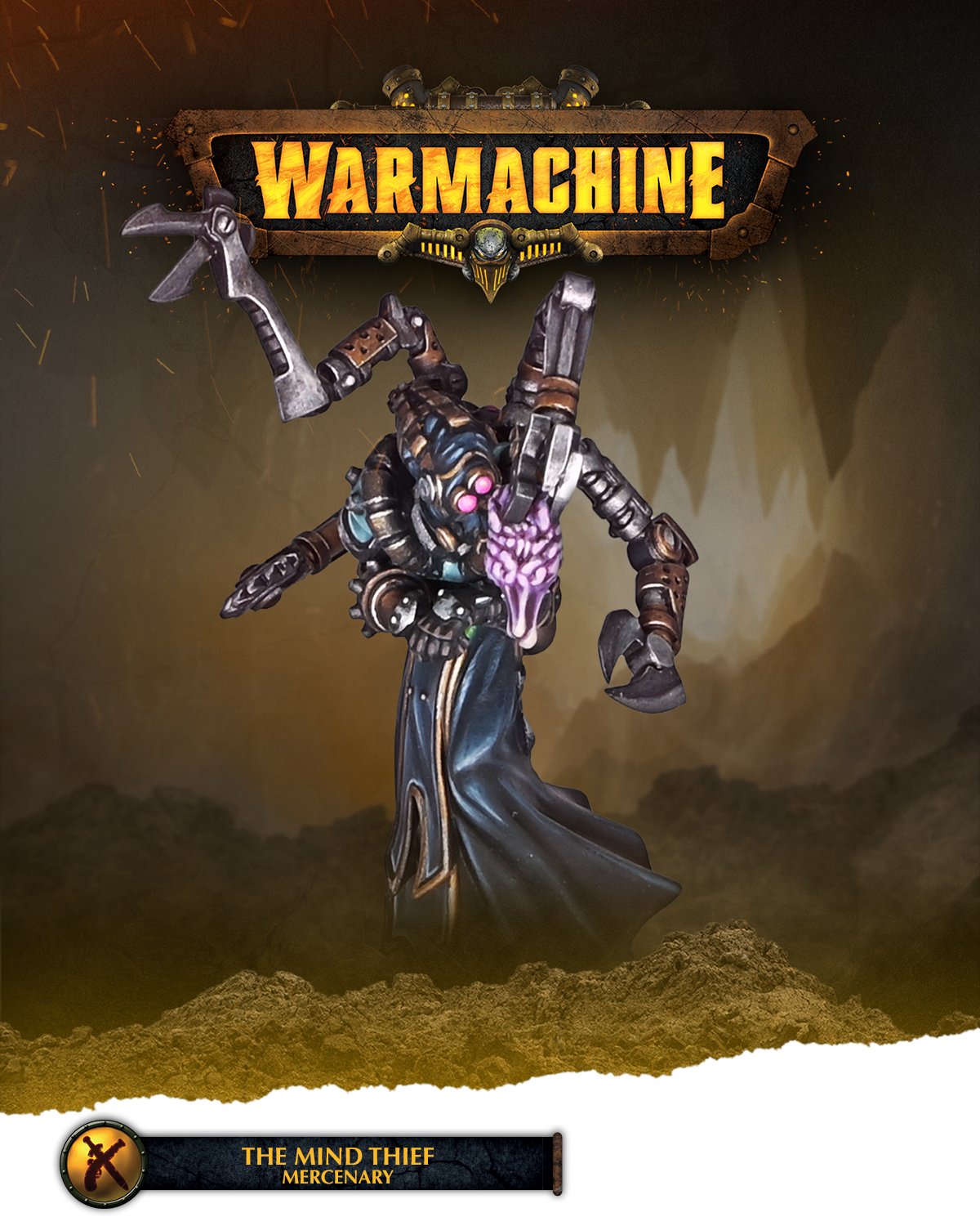 Warmachine: Mind Thief (Mercenary)