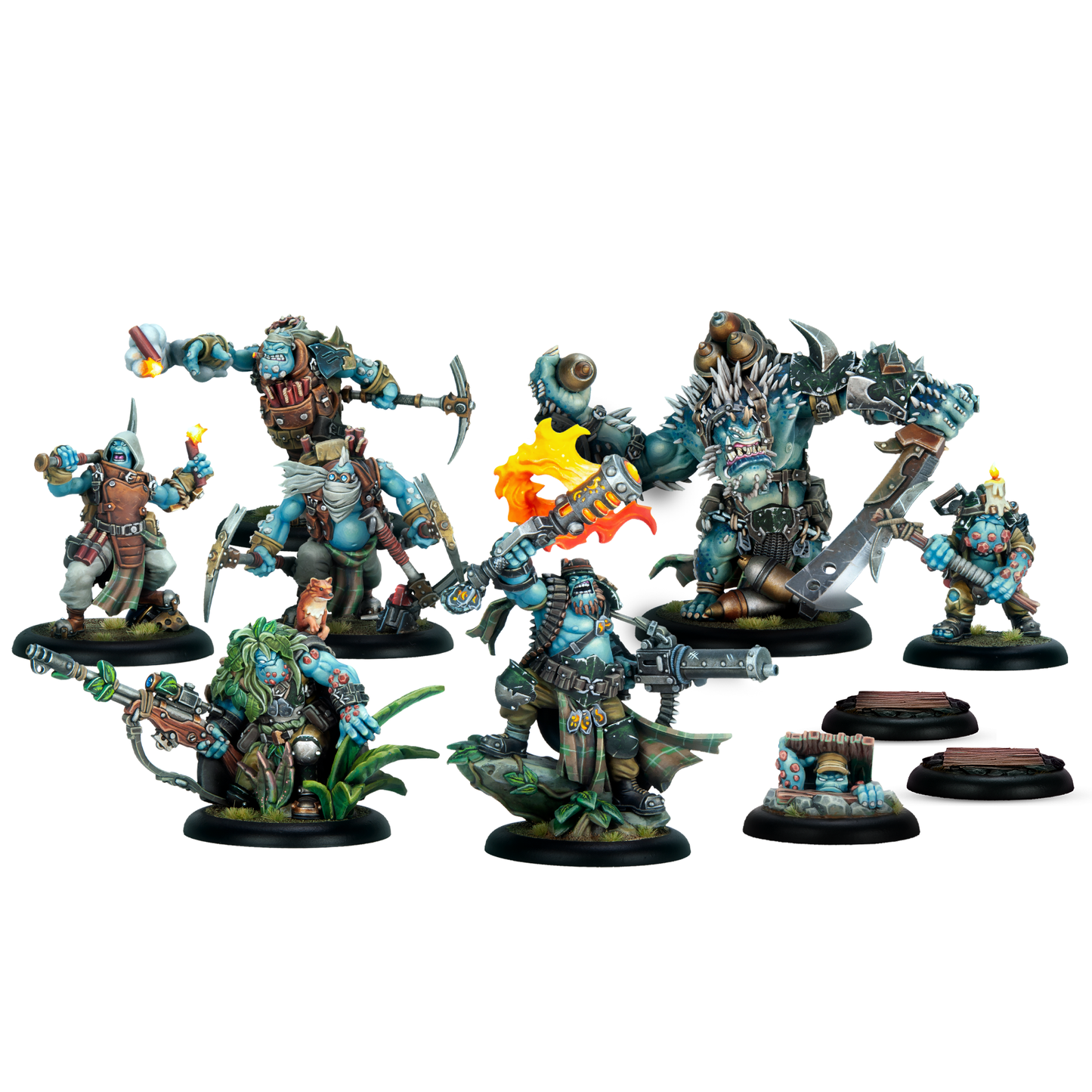 Warmachine: Southern Kriels Kithguard Command Starter