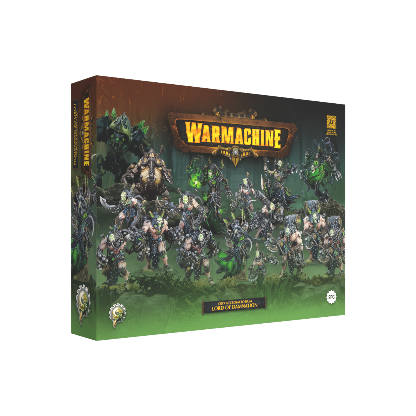 Warmachine: Cryx Necrofactorium Army Box – Lord of Damnation