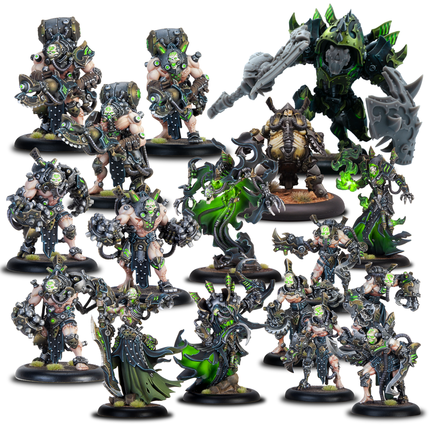 Warmachine: Cryx Necrofactorium Army Box – Lord of Damnation