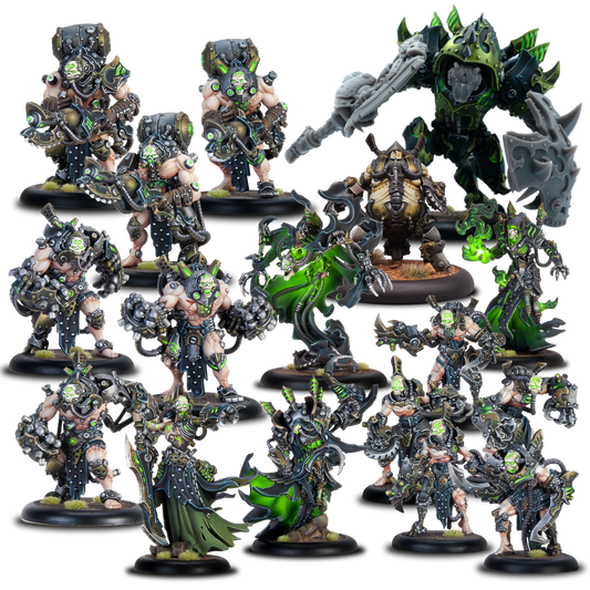 Warmachine: Cryx Necrofactorium Army Box – Lord of Damnation