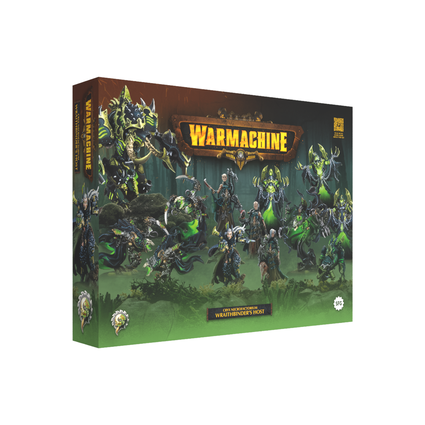 Warmachine: Cryx Necrofactorium Army Box – Wraithbinder's Host