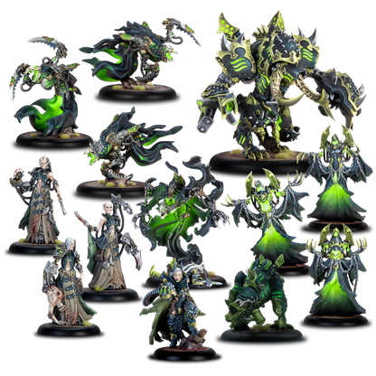 Warmachine: Cryx Necrofactorium Army Box – Wraithbinder's Host