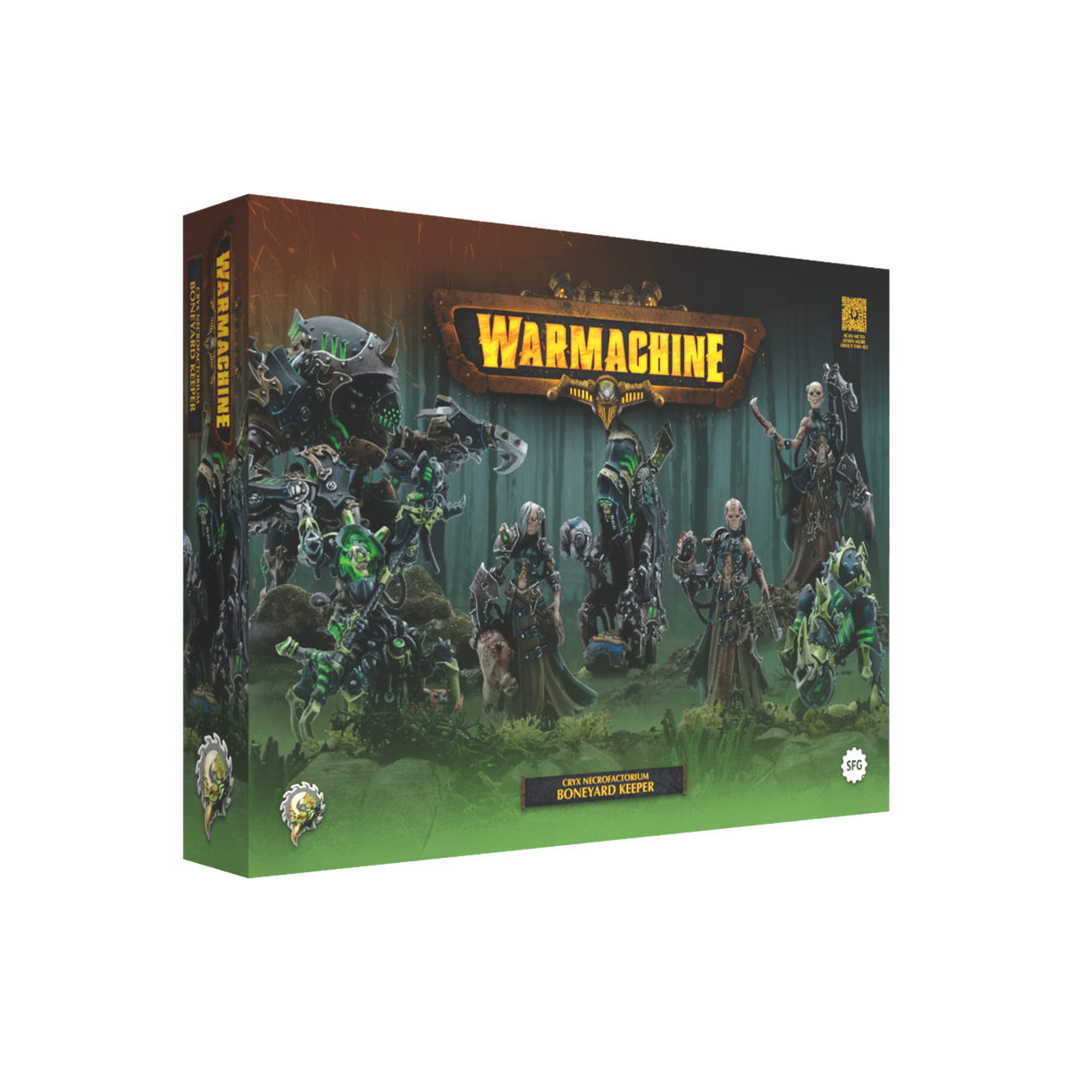 Warmachine: Cryx Necrofactorium Command Set – Boneyard Keeper