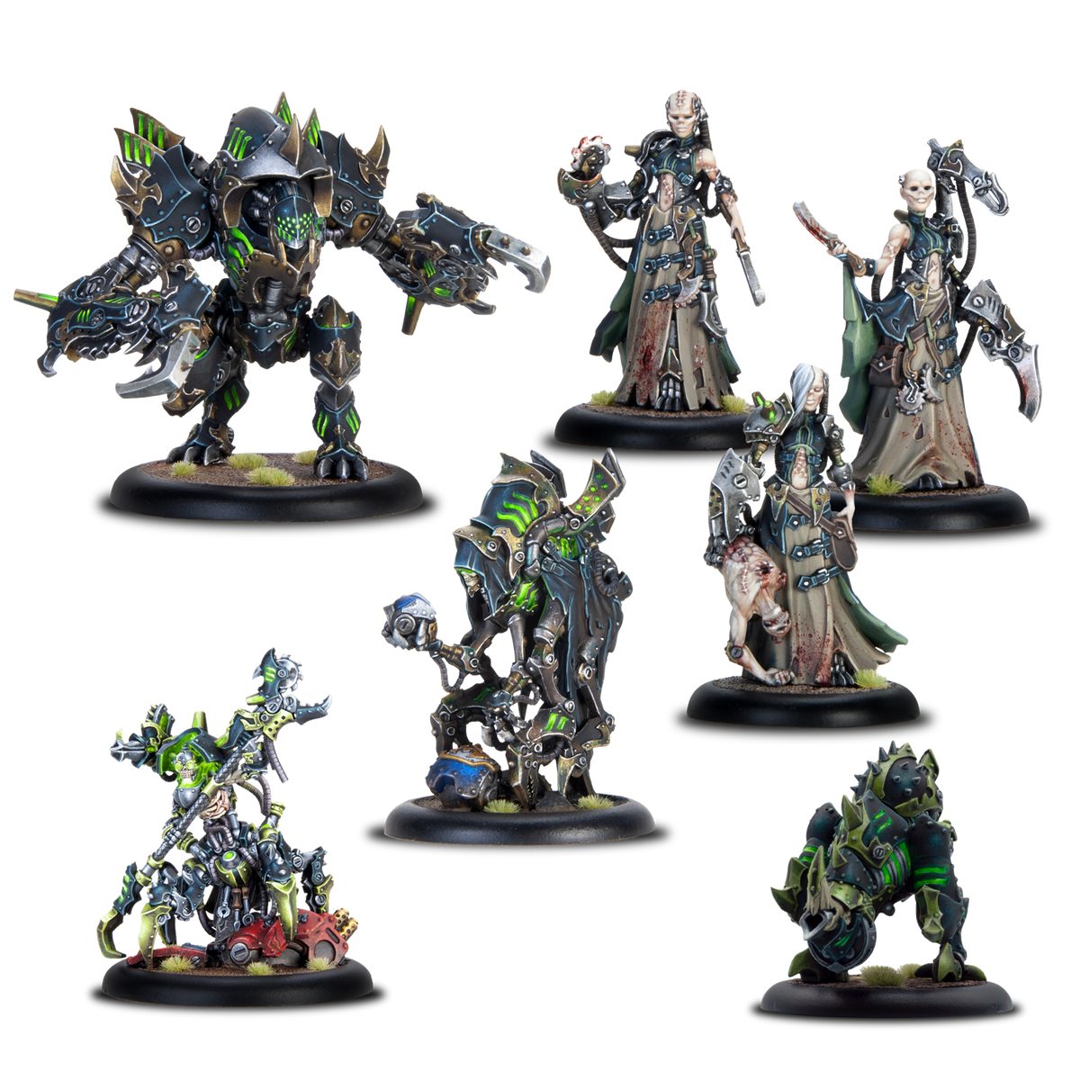 Warmachine: Cryx Necrofactorium Command Set – Boneyard Keeper