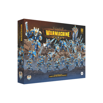 Warmachine: Cygnar Storm Legion Army Box - March of the Storm Divisions