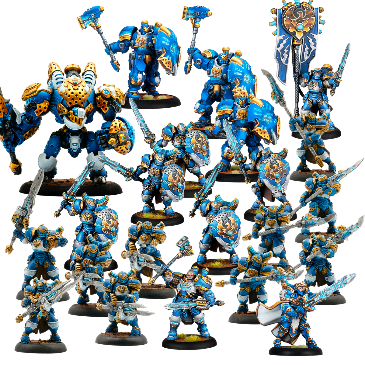 Warmachine: Cygnar Storm Legion Army Box - March of the Storm Divisions
