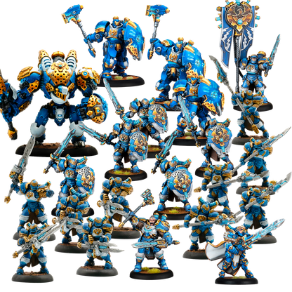Warmachine: Cygnar Storm Legion Army Box - March of the Storm Divisions
