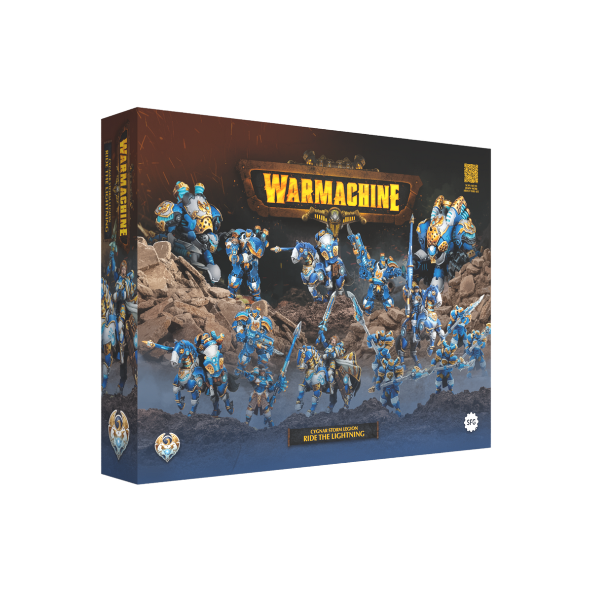Warmachine: Cygnar Storm Legion Army Box - Ride the Lightning