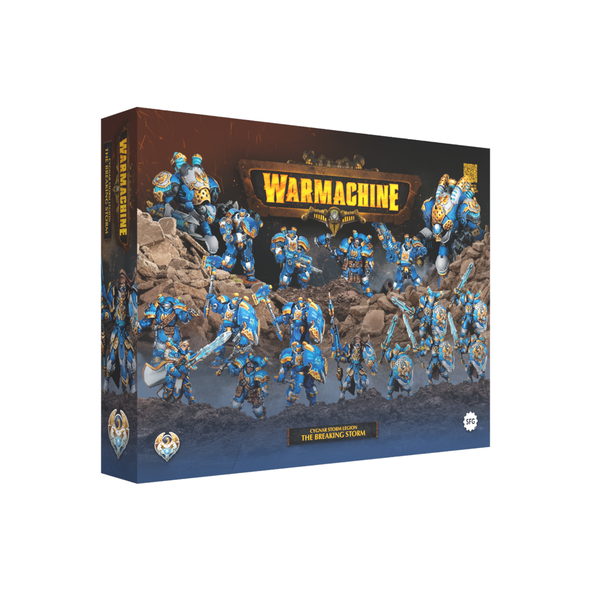 Warmachine: Cygnar Storm Legion Army Box - The Breaking Storm