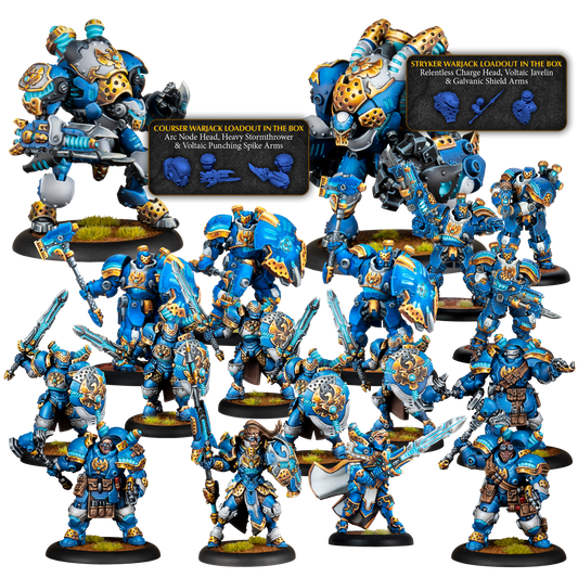 Warmachine: Cygnar Storm Legion Army Box - The Breaking Storm