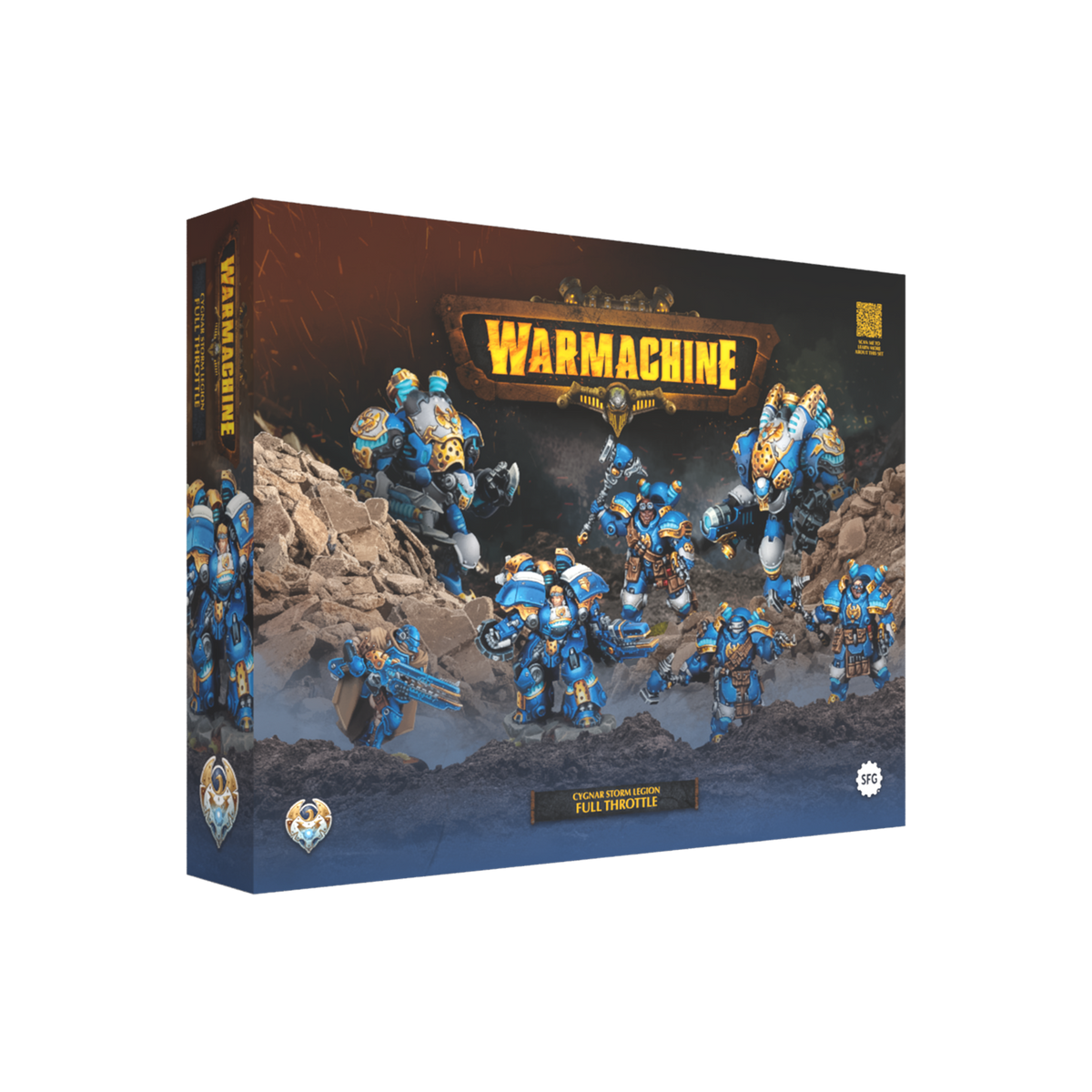 Warmachine: Cygnar Storm Legion Command Set - Full Throttle