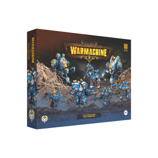 Warmachine: Cygnar Storm Legion Command Set - Full Throttle