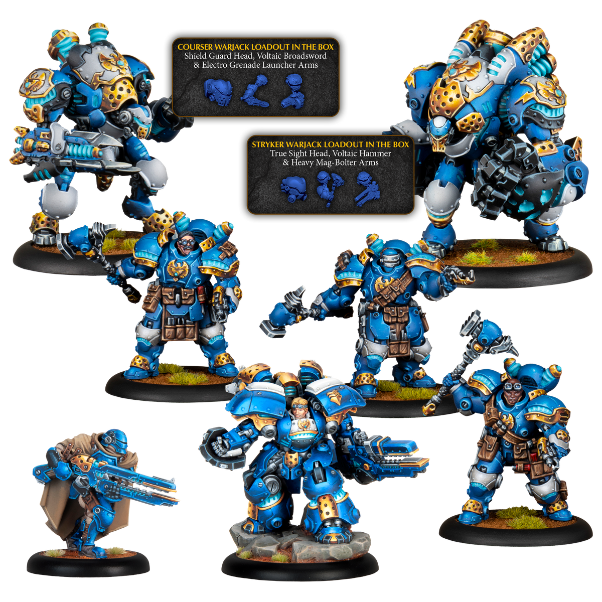 Warmachine: Cygnar Storm Legion Command Set - Full Throttle