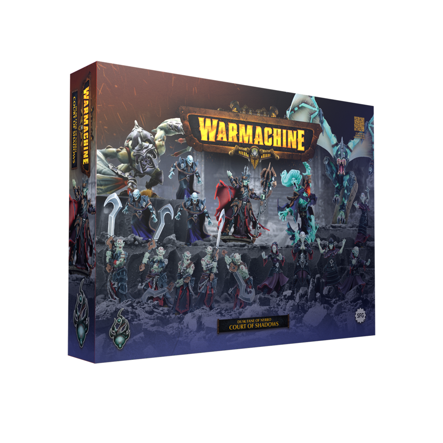 Warmachine: Dusk Fane of Nyrro Army Box – Court of Shadows