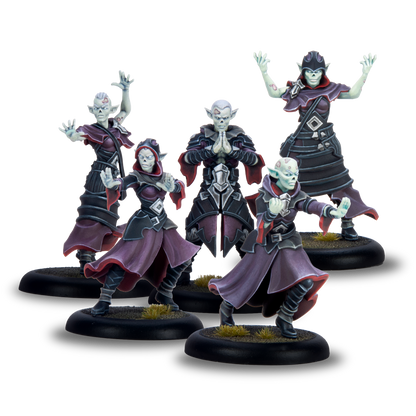 Warmachine: Dusk Fane of Nyrro Army Box – Court of Shadows