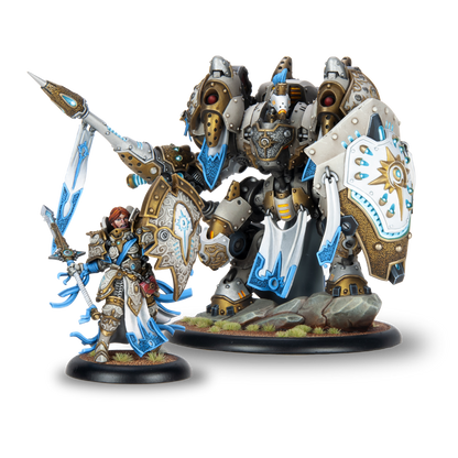 Warmachine: Constance Blaize and Gallant (HIPS)