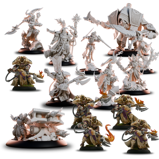 Warmachine: Protectorate of Menoth Covenant of the Flame - Heralds of Perdition