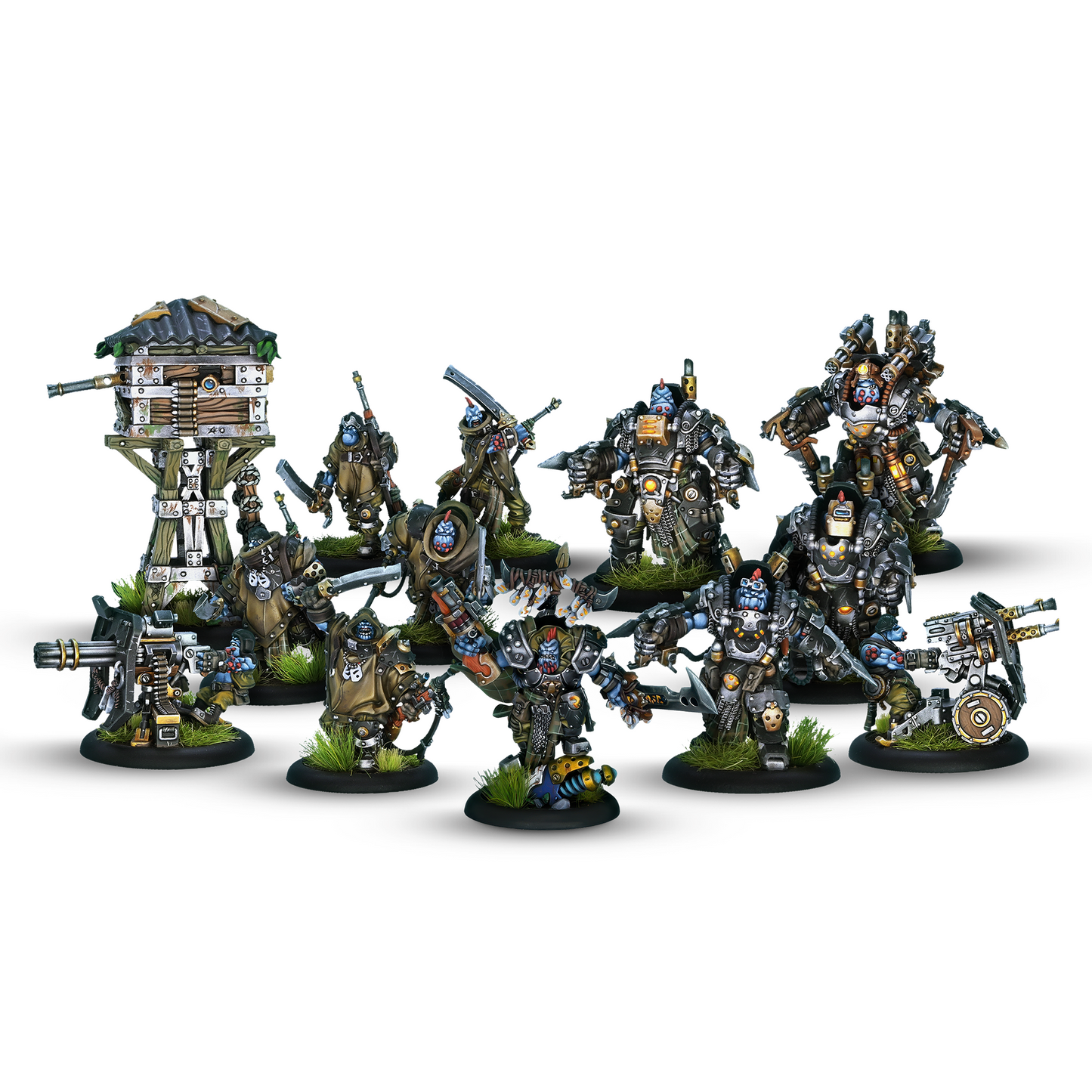 Warmachine: Southern Kriels Kithguard Auxiliary Expansion