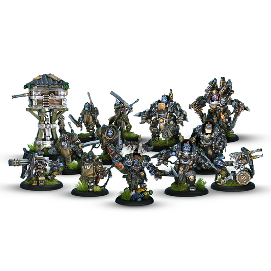 Warmachine: Southern Kriels Kithguard Auxiliary Expansion