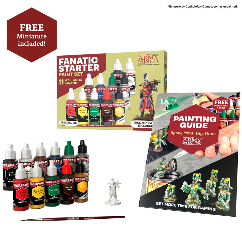 The Army Painter - Warpaints Fanatic Starter Set