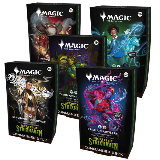 Magic: The Gathering: Secrets of Strixhaven Commander Decks