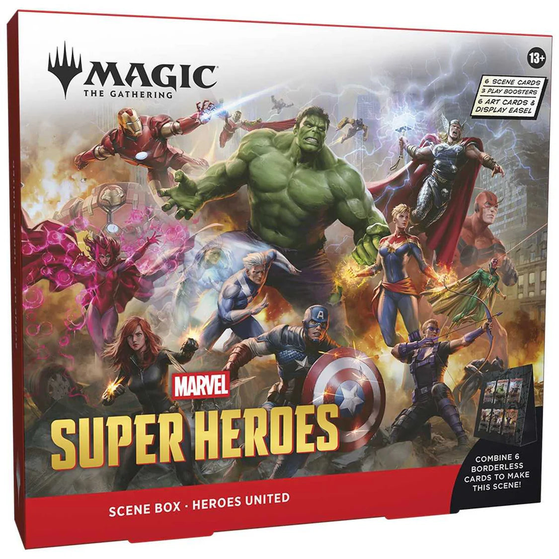 Magic: The Gathering: Marvel Super Heroes Scene Box Heroes United