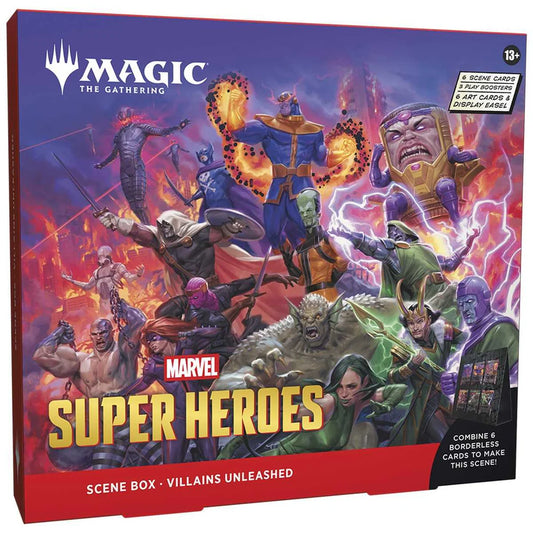 Magic: The Gathering: Marvel Super Heroes Scene Box Heroes United