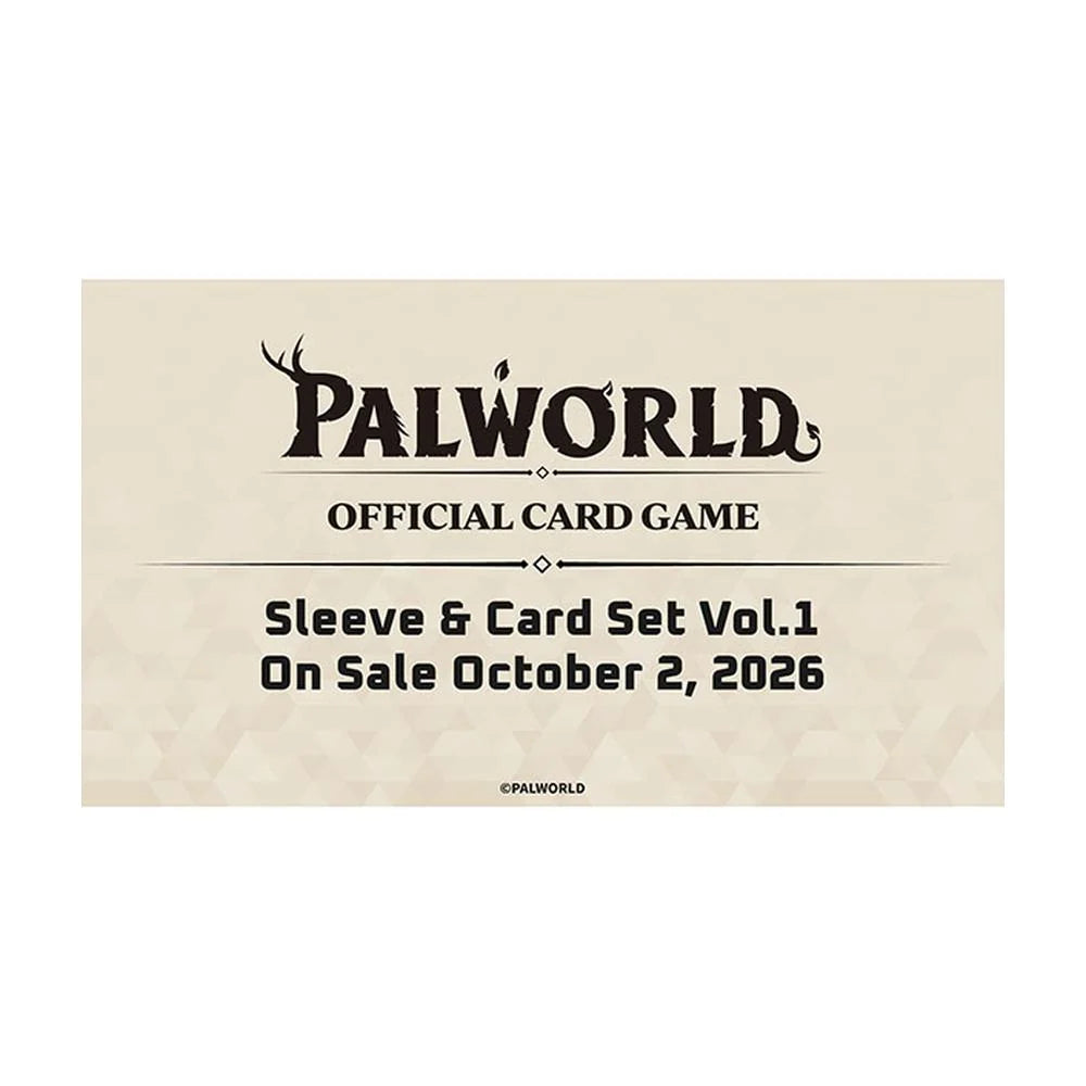 Palworld OCG - Sleeve & Card Set Vol.1