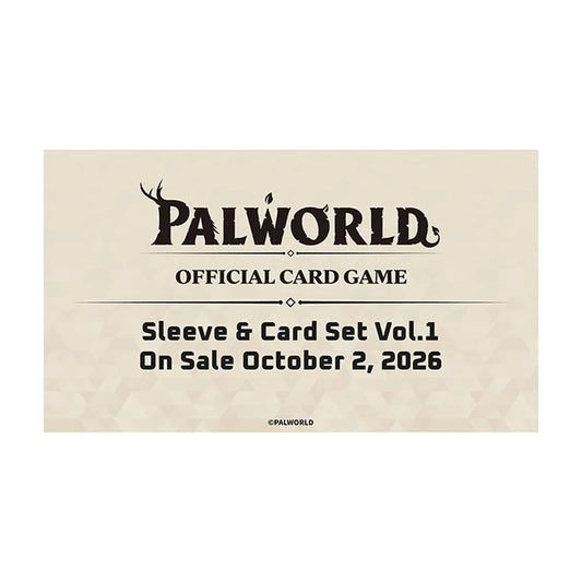 Palworld OCG - Sleeve & Card Set Vol.1