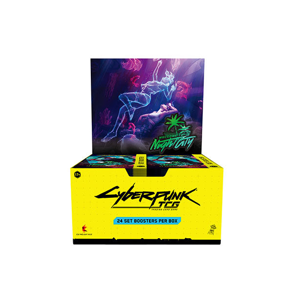 Cyberpunk TCG - Welcome to Night City Retail Booster Display (24 Packs)