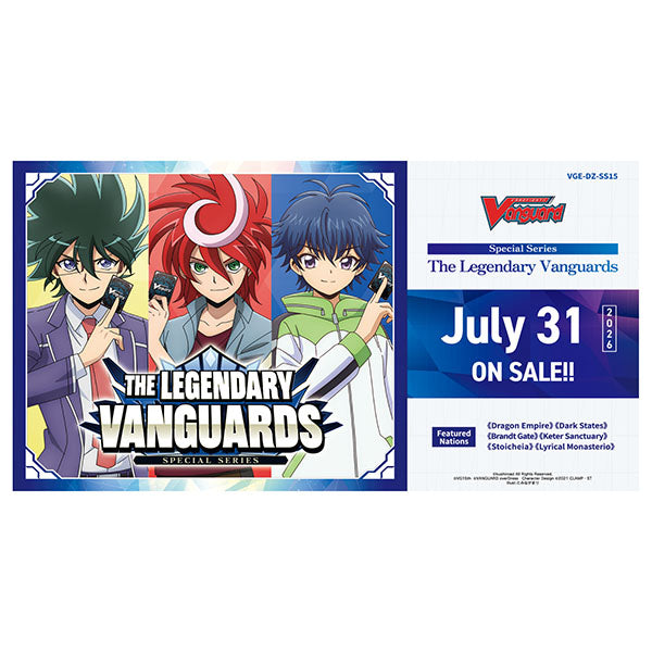 Cardfight!! Vanguard - Special Series 15th Anniversary The Legendary Vanguards (10 Count)