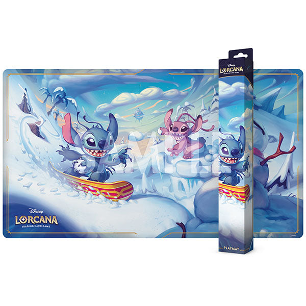 Disney Lorcana TCG - Set 14 Hyperia City - Playmat - Stitch and Angel
