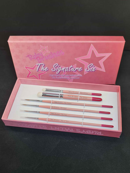 The Signature Six - Ruby Brushes