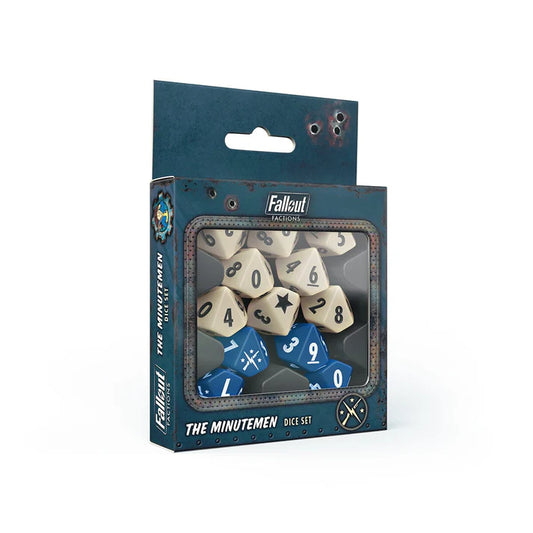 Fallout: Factions - Dice Set: The Minutemen