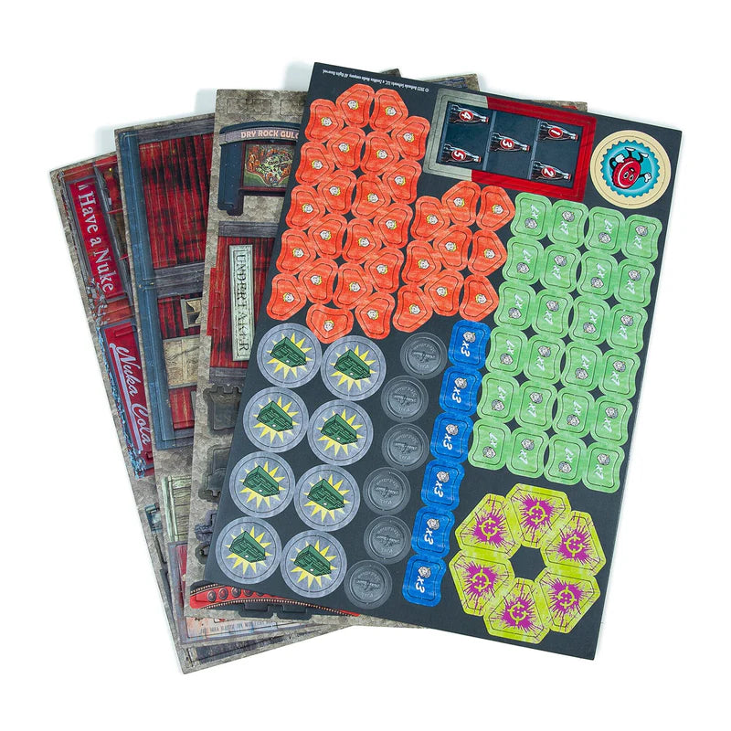Fallout: Factions - Tokens and Terrain Pack 1 – Tycho's Games