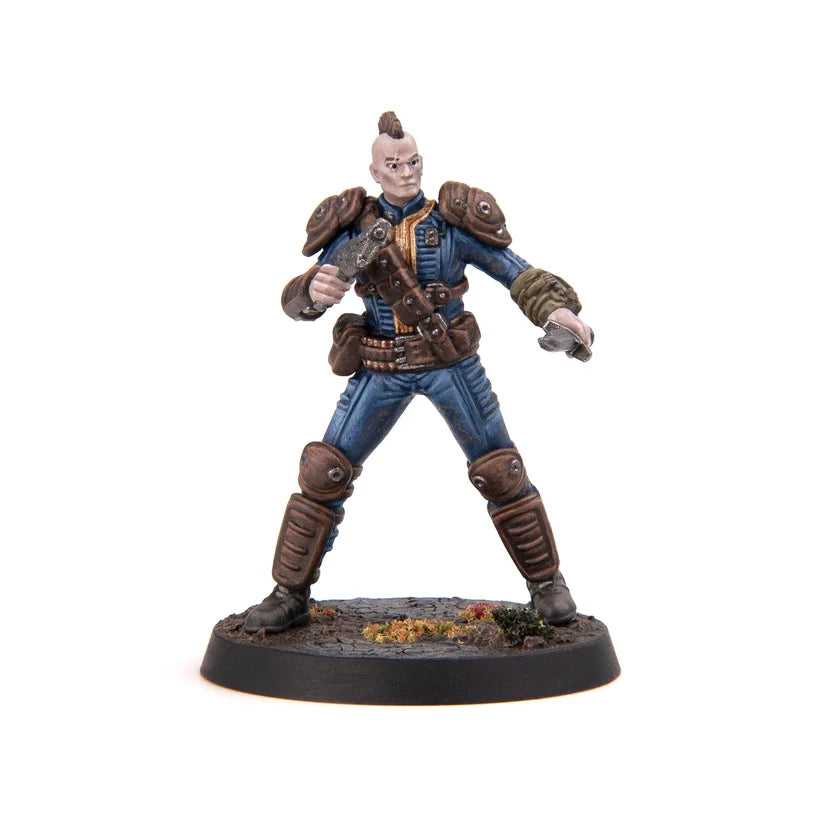 Fallout: Miniatures - Male Hero Vault Dwellers (Plastic)