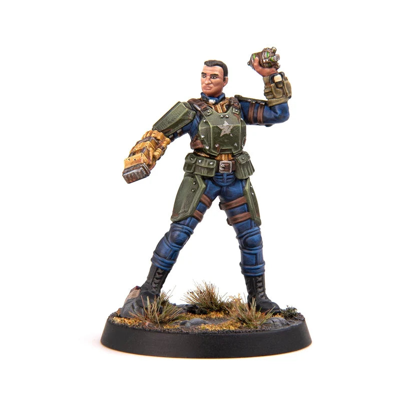 Fallout: Miniatures - Male Hero Vault Dwellers (Plastic)