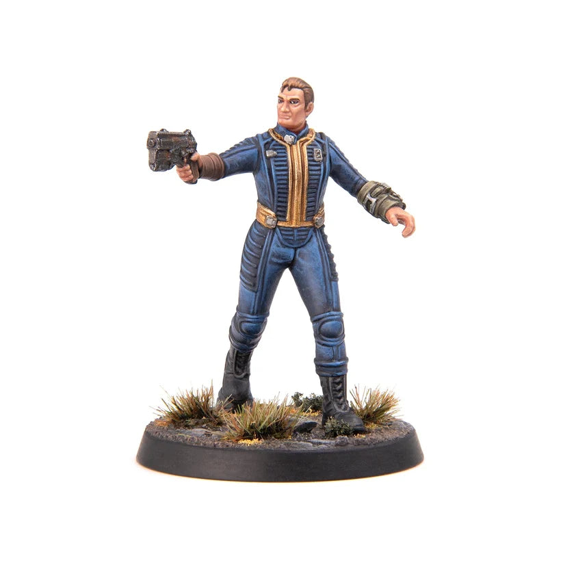 Fallout: Miniatures - Male Hero Vault Dwellers (Plastic)