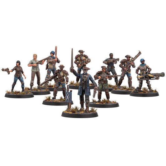 Fallout: Miniatures - Minutemen: Core Box (Plastic)