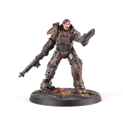 Fallout: Miniatures - Sole Survivor in T-45 Power Armor